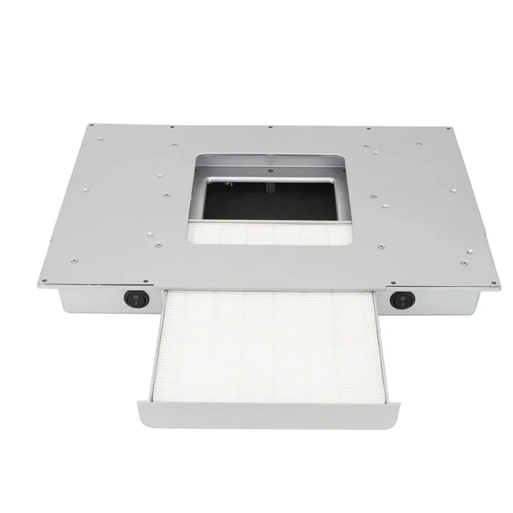 Aspirateur De Table Pour Ongles 100W - Avec Filtre, Pour Salon De Manucure Ou Usage Pro