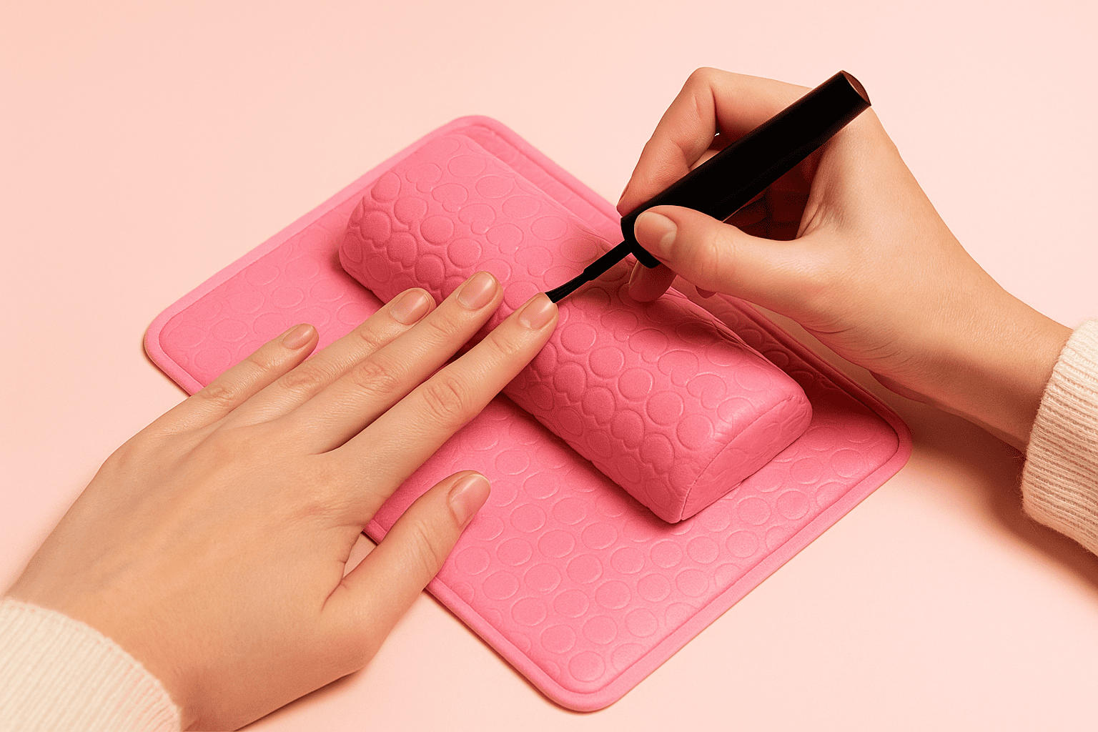 Repose main manucure