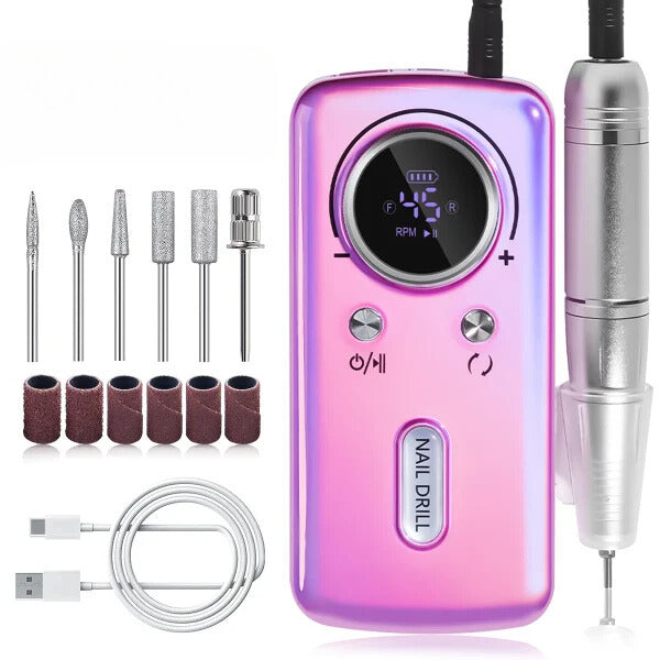 Ponceuse Ongle Professionnelle Portable 45000 Tour Minute