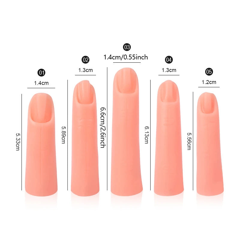 5 Doigts d'Entraînement Manucure