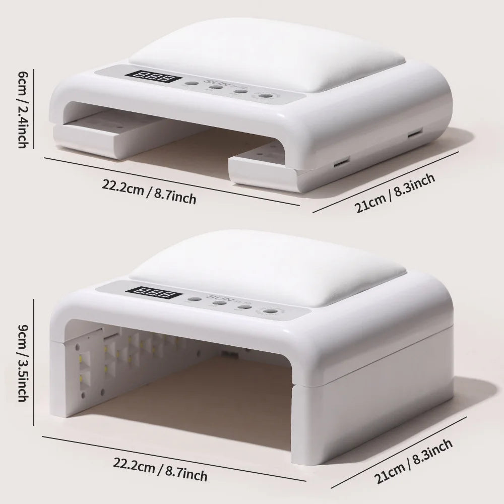 Lampe UV Led Ongles avec Repose Main