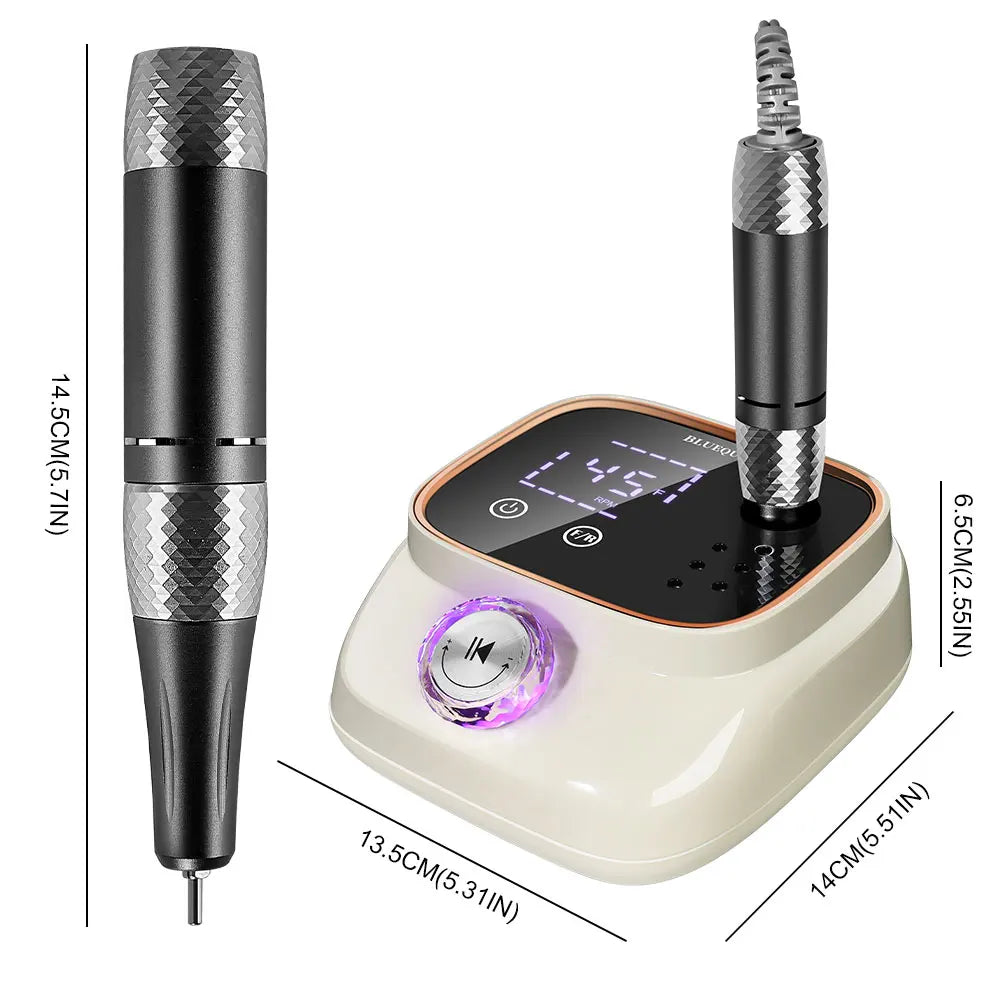 Ponceuse Ongle Électrique Pro 45000 Tour