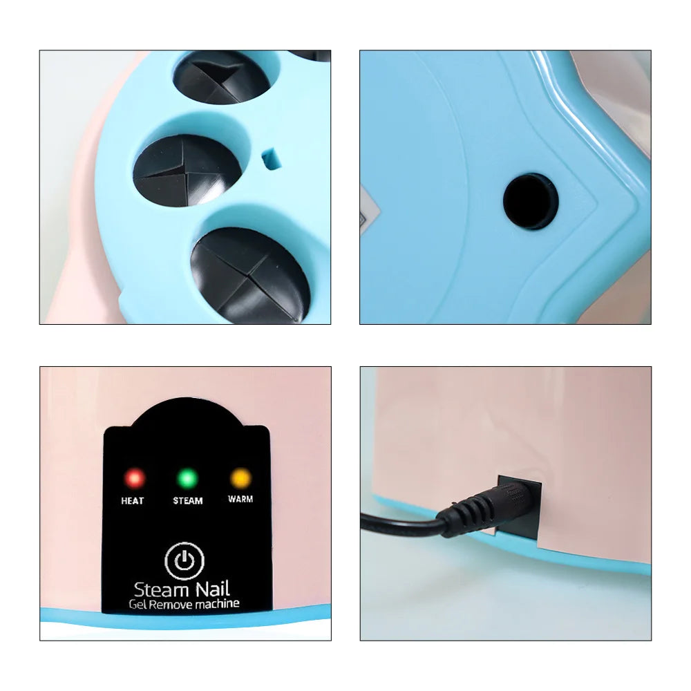 Appareil Vapeur Dissolvant pour Retirer Vernis à Ongle