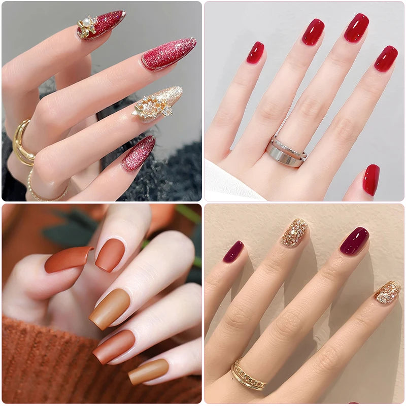 Kit 26 Vernis Semi Permanent + Base & Top Coat Sans Résidu