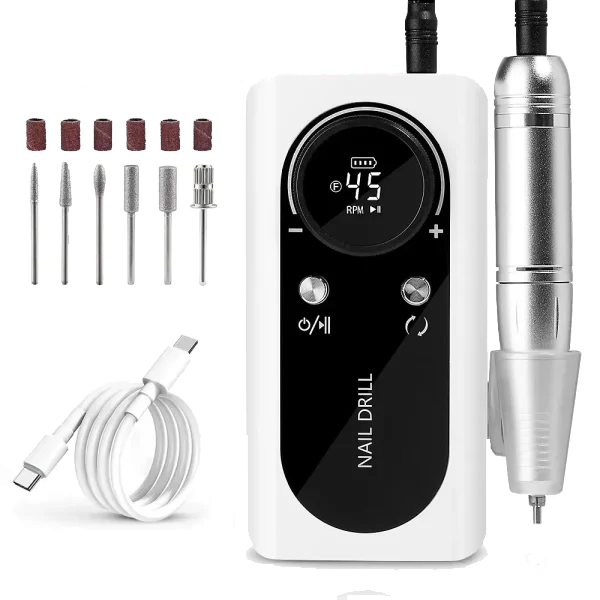 Ponceuse Ongle Sans Fil