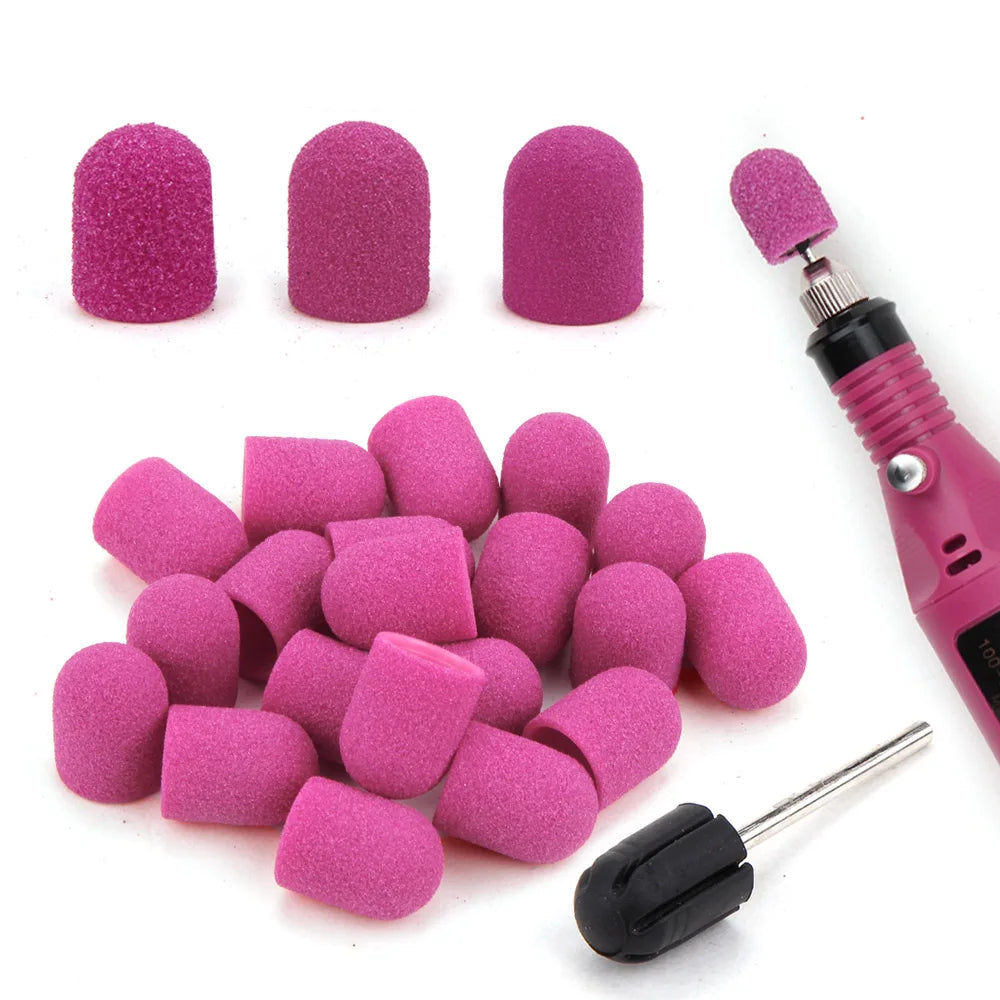 Embout Ponceuse Ongle Caoutchouc