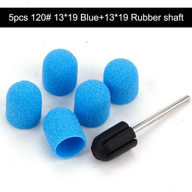 Embout Ponceuse Ongle Caoutchouc