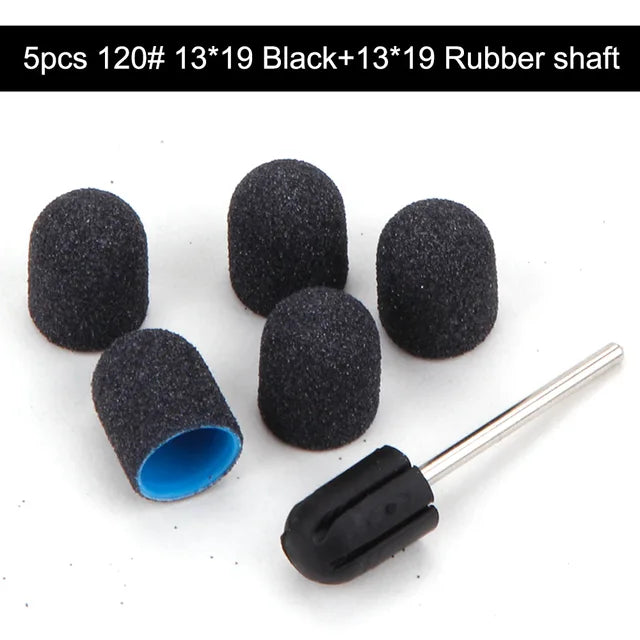 Embout Ponceuse Ongle Caoutchouc