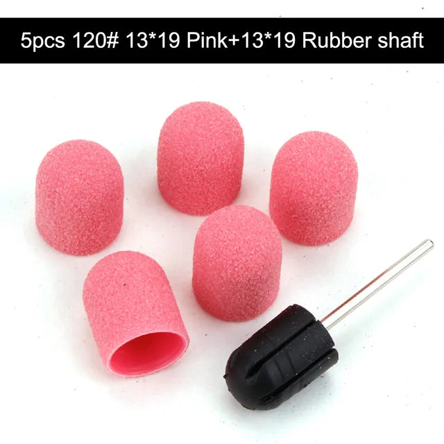 Embout Ponceuse Ongle Caoutchouc