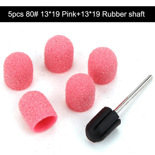 Embout Ponceuse Ongle Caoutchouc