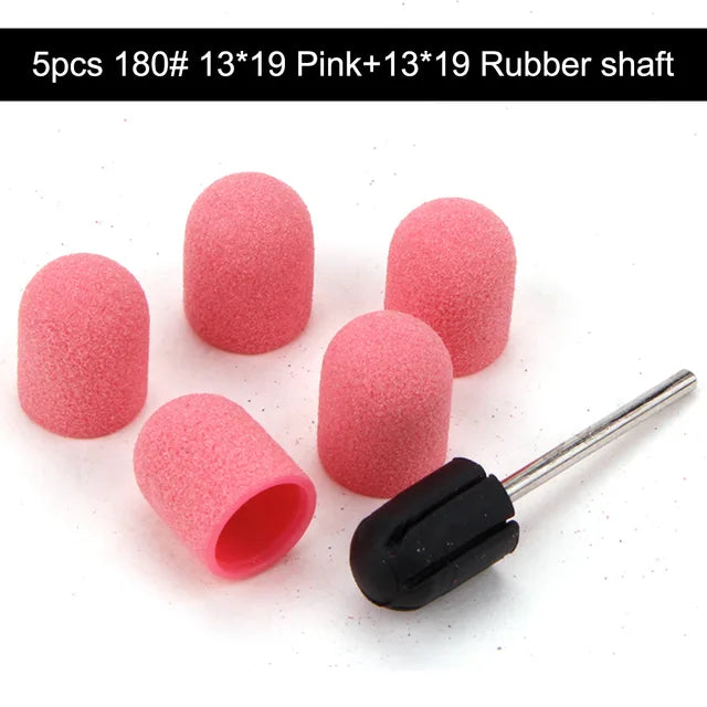 Embout Ponceuse Ongle Caoutchouc