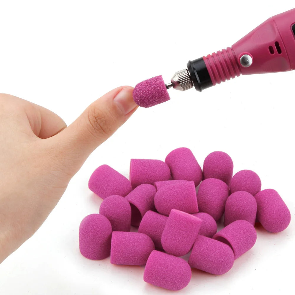 Embout Ponceuse Ongle Caoutchouc