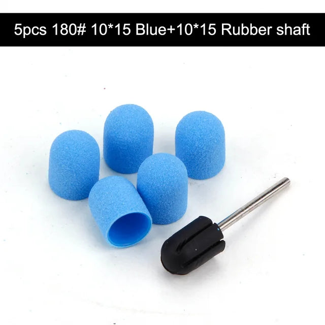 Embout Ponceuse Ongle Caoutchouc