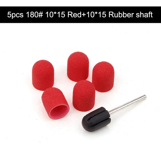 Embout Ponceuse Ongle Caoutchouc