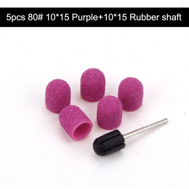 Embout Ponceuse Ongle Caoutchouc