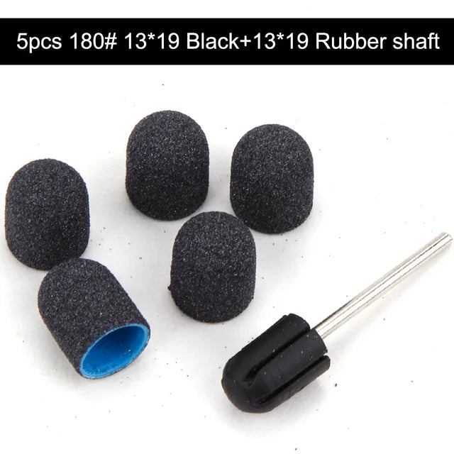 Embout Ponceuse Ongle Caoutchouc