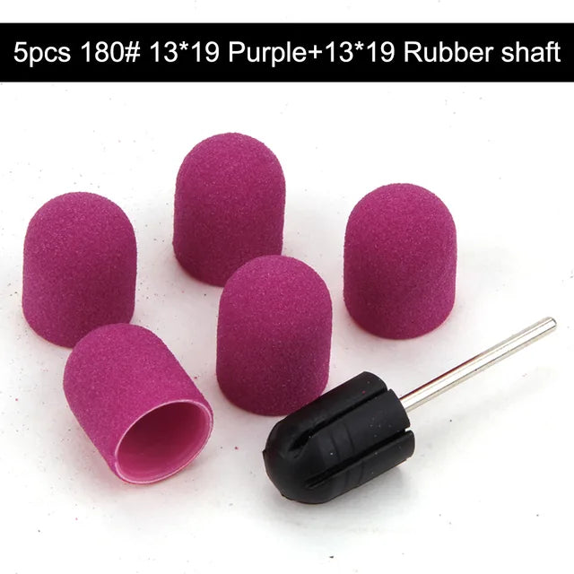 Embout Ponceuse Ongle Caoutchouc