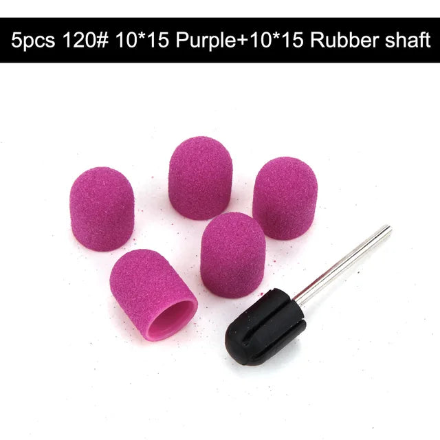 Embout Ponceuse Ongle Caoutchouc