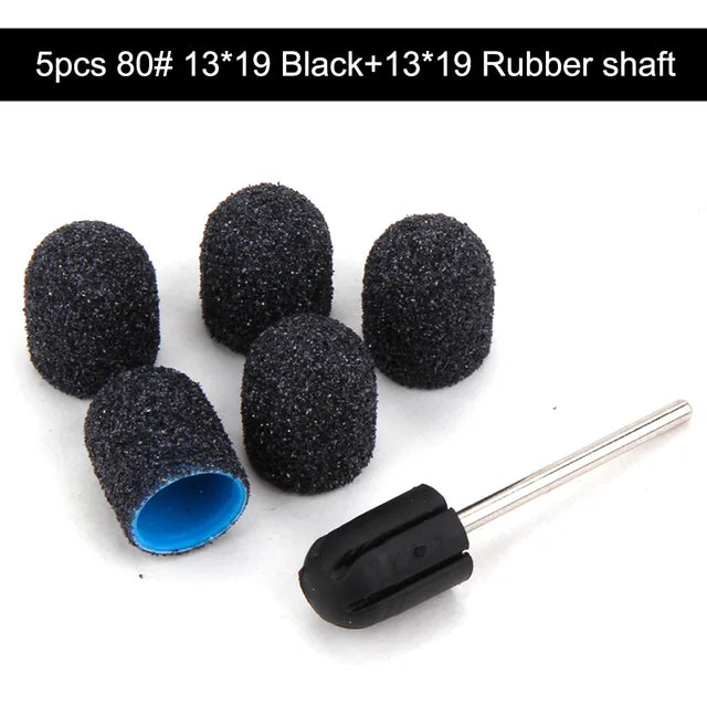 Embout Ponceuse Ongle Caoutchouc