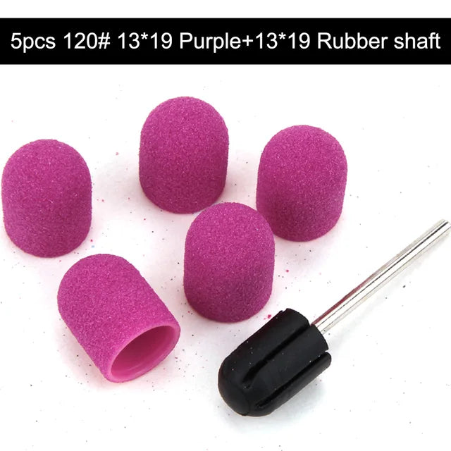 Embout Ponceuse Ongle Caoutchouc