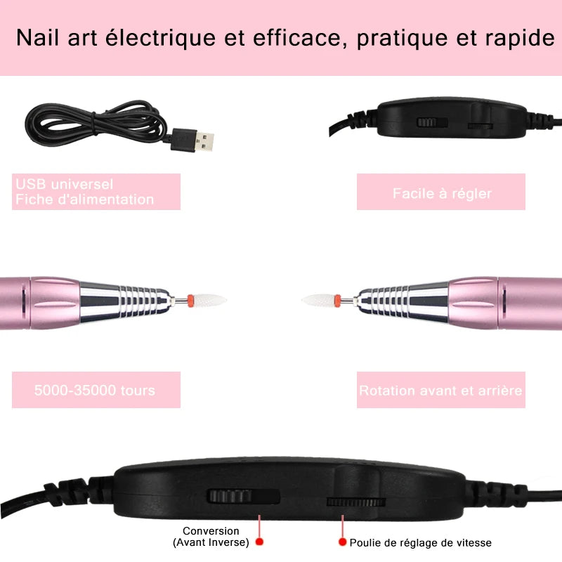 Fraiseuse Ongle