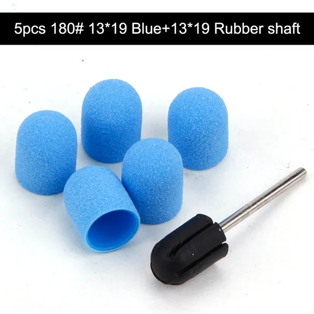 Embout Ponceuse Ongle Caoutchouc