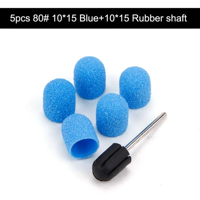 Embout Ponceuse Ongle Caoutchouc