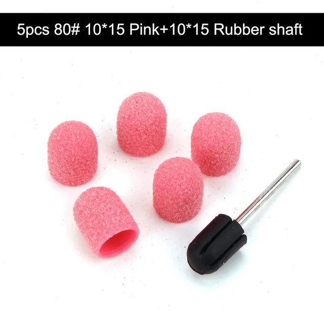 Embout Ponceuse Ongle Caoutchouc