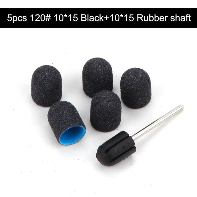 Embout Ponceuse Ongle Caoutchouc