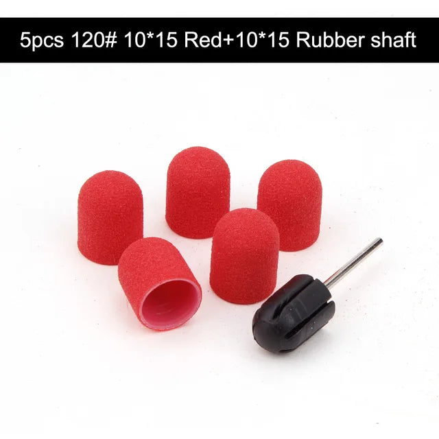 Embout Ponceuse Ongle Caoutchouc