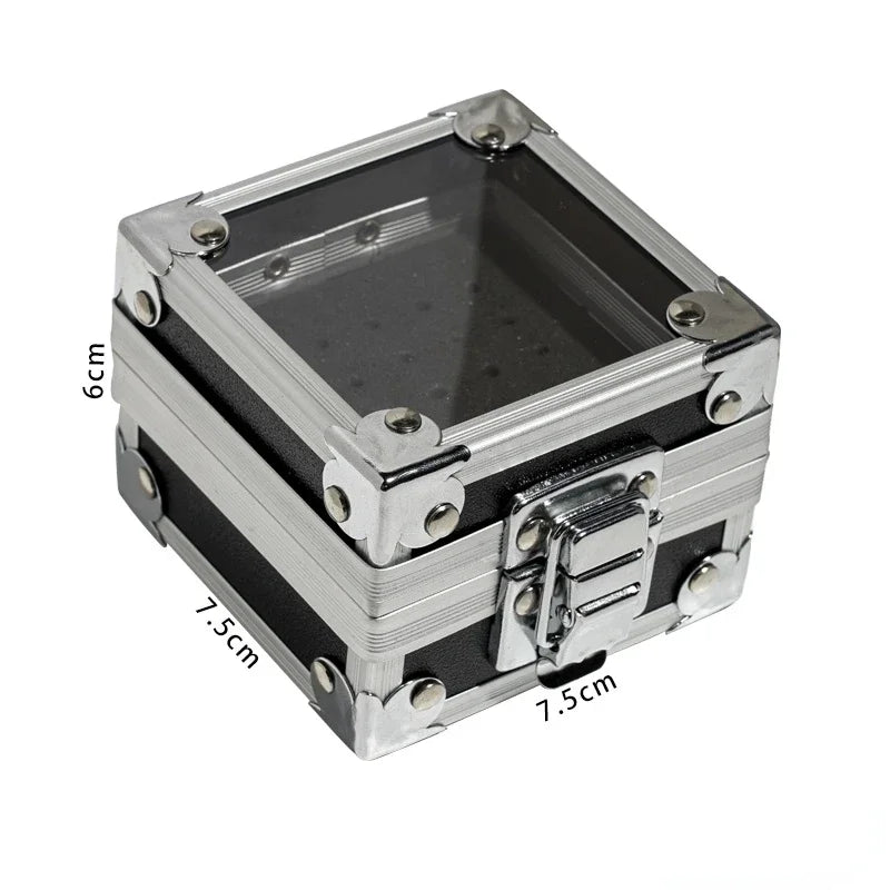 Boîte Présentoir Embout Ponceuse Ongle en Aluminium