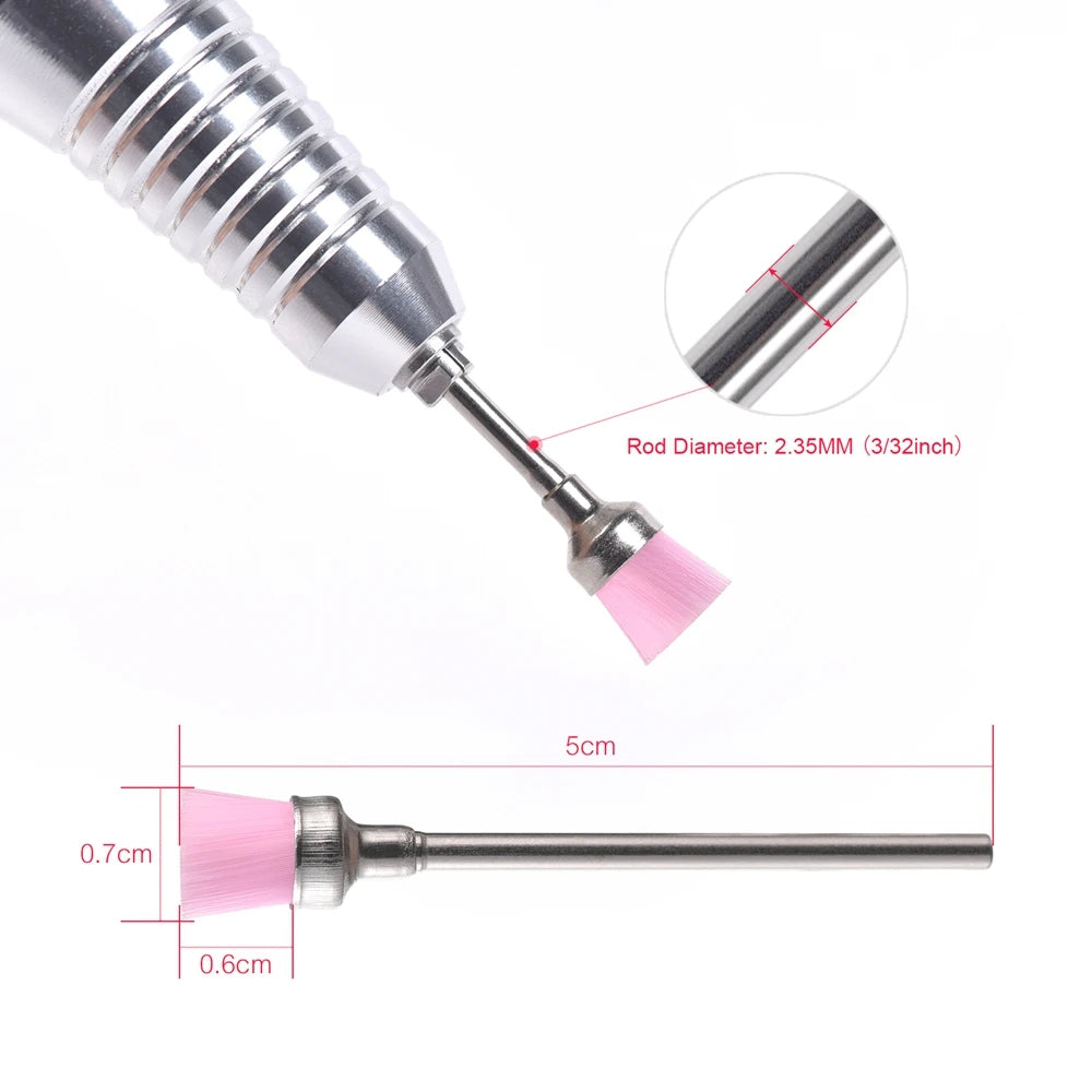 Embout Ponceuse Ongle Brosse