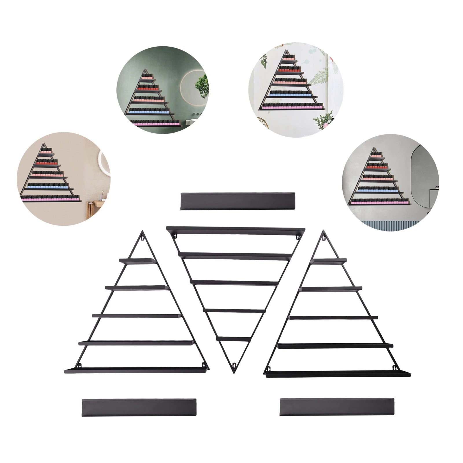 Présentoir Vernis Mural Design Pyramide