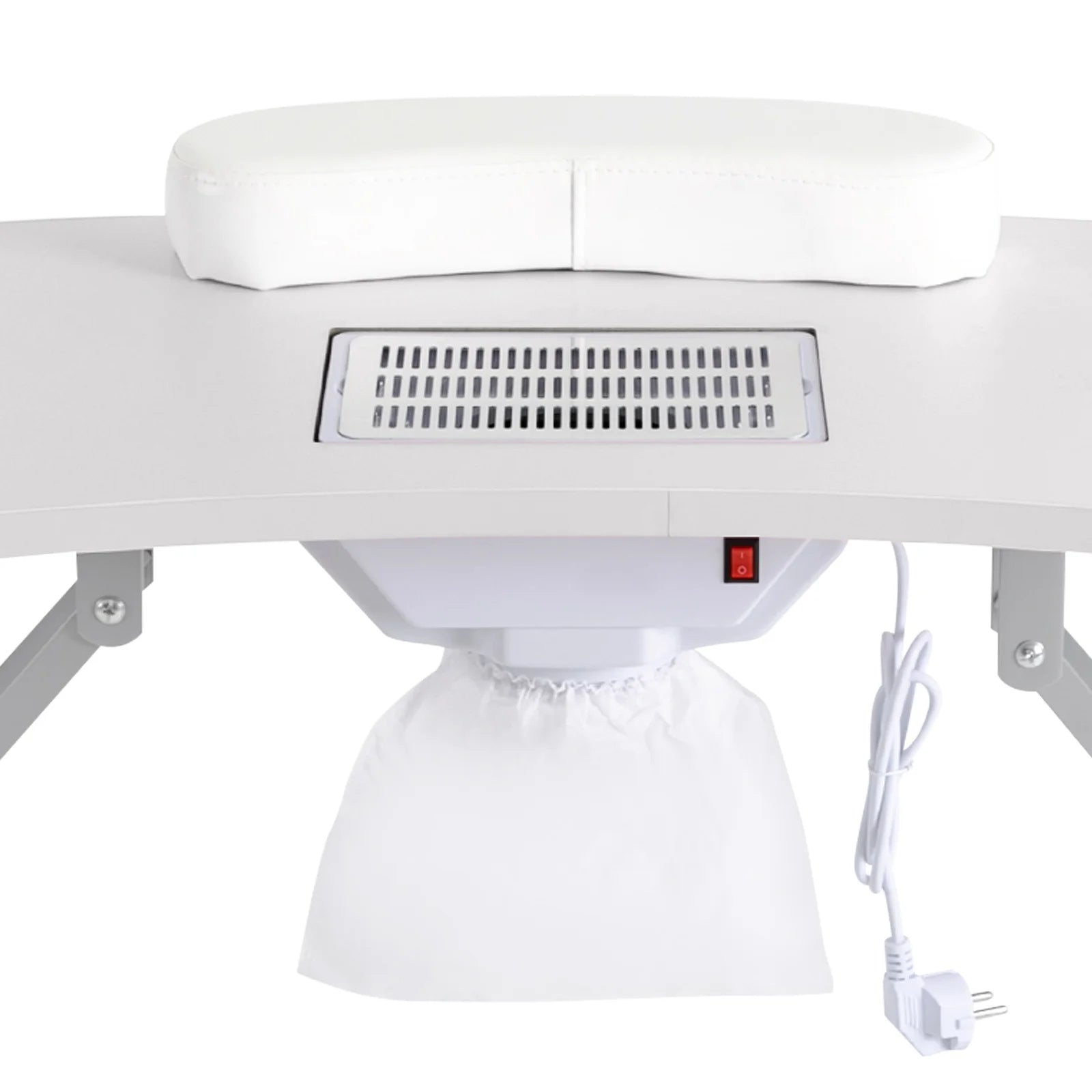 Table Manucure Pliante avec Aspirateur