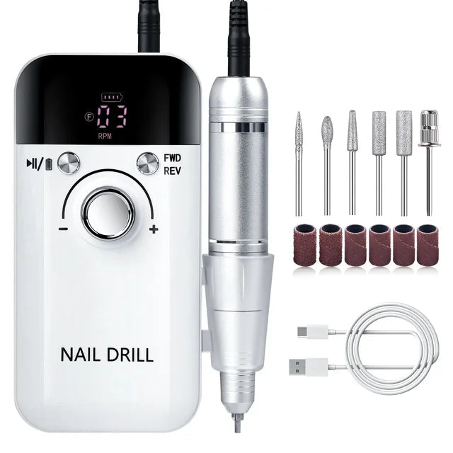 Ponceuse Ongle Professionnelle Sans Fil Portable