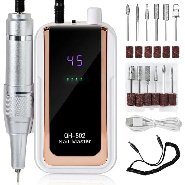 Ponceuse Ongle Professionnelle Sans Fil Nail Master