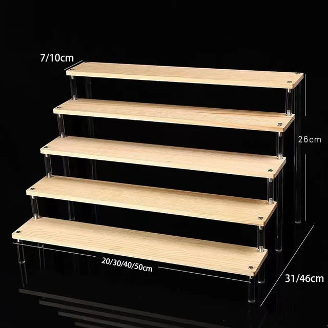 Présentoir Bois et Acrylique Vernis à Ongle