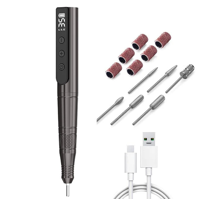 Stylo Ponceuse Ongle Sans Fil