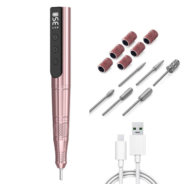 Stylo Ponceuse Ongle Sans Fil