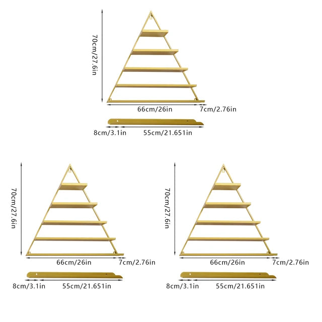 Présentoir Vernis Mural Design Pyramide