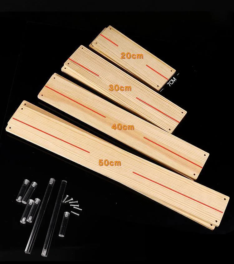 Présentoir Bois et Acrylique Vernis à Ongle