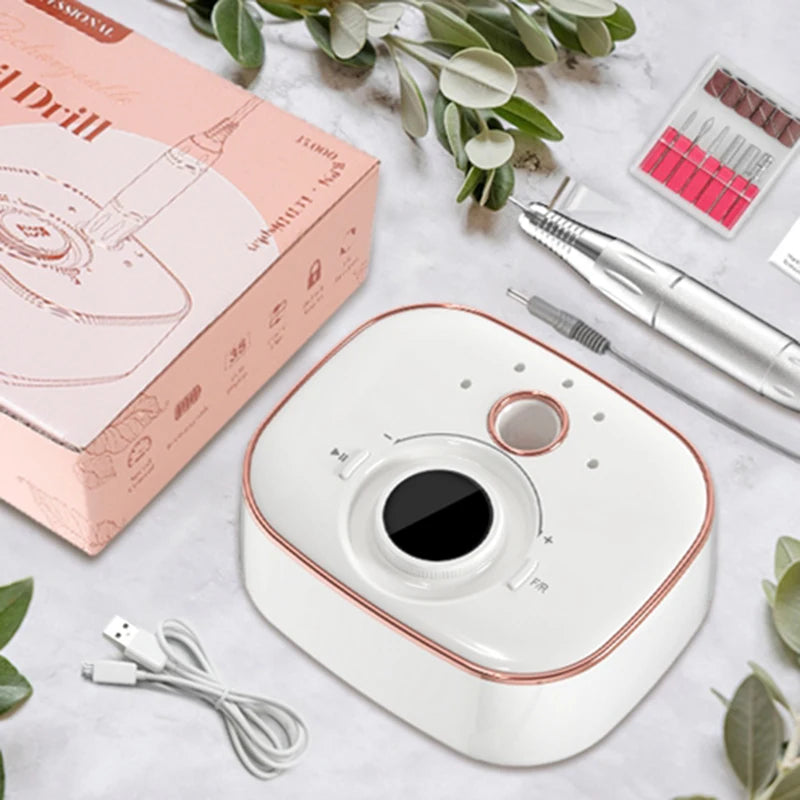 Station Ponceuse Ongle Sans Fil