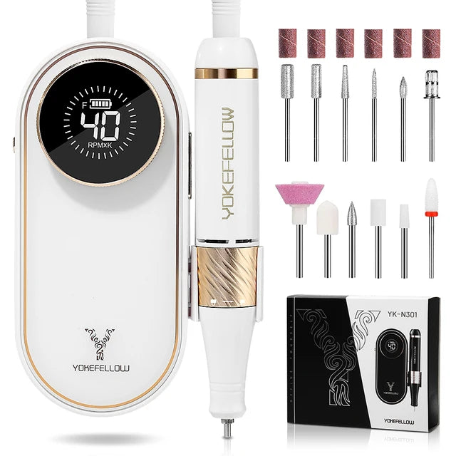 Ponceuse Ongle Sans Fil Ovale